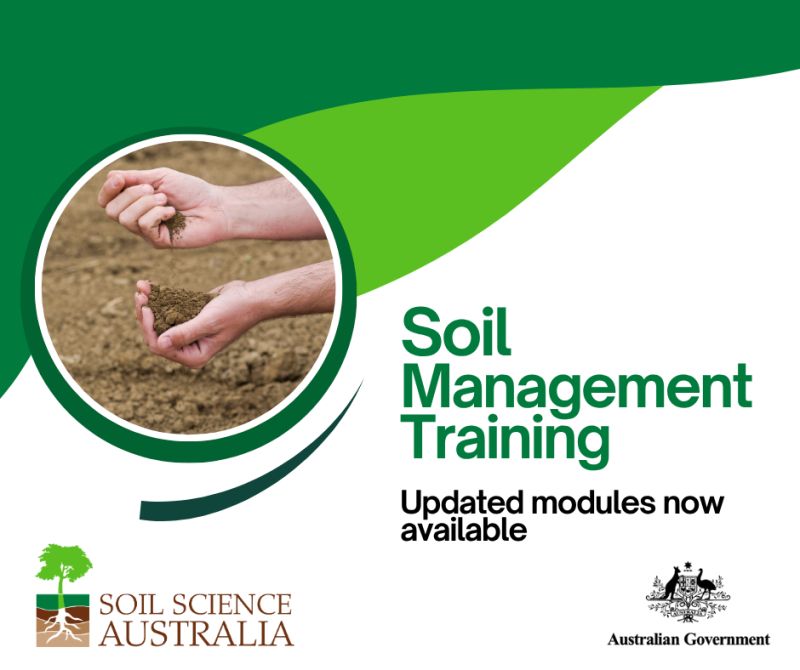 SoilScienceAust's tweet image. We've updated our Soil Management Training! Upcoming dates and locations for the field training module are 𝗤𝘂𝗲𝗲𝗻𝘀𝗹𝗮𝗻𝗱 (𝟭𝟳–𝟭𝟴 𝗦𝗲𝗽𝘁𝗲𝗺𝗯𝗲𝗿) and 𝗦𝗼𝘂𝘁𝗵 𝗔𝘂𝘀𝘁𝗿𝗮𝗹𝗶𝗮 (𝟮𝟯–𝟮𝟰 𝗢𝗰𝘁𝗼𝗯𝗲𝗿). For more info and to enrol, visit: soilscienceaustralia.org.au/events/registe…