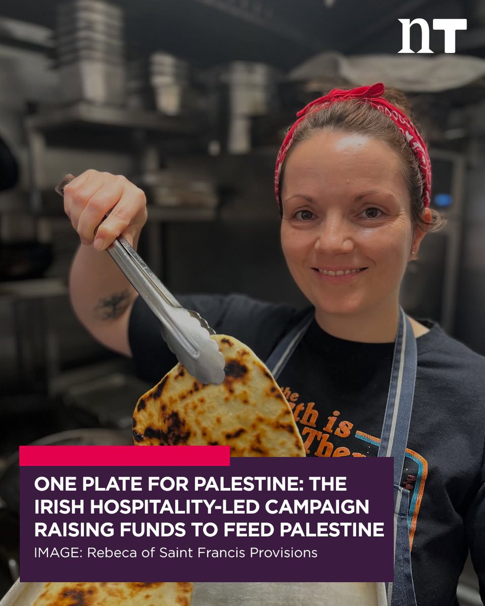 NewstalkFM's tweet image. One Plate for Palestine, the Irish hospitality-led campaign raising funds to feed Palestine, kicks off today 🍽️
Led by Barbara Nealon and Beverley Mathews, the campaign invites Irish hospitality businesses to add a Palestinian-themed dish to their menu - all money raised from…