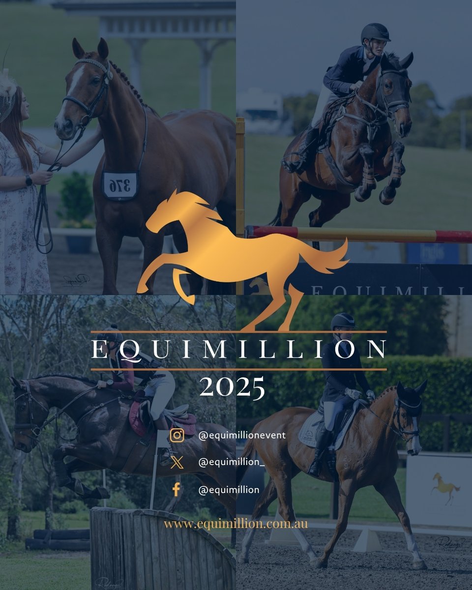 Nominations for Equimillion 2025 are open now! Head to our website for more information and make sure to follow us on our socials for all the latest updates🤩
Instagram: tinyurl.com/3kdxr4bt
Facebook: tinyurl.com/3j9ye3re