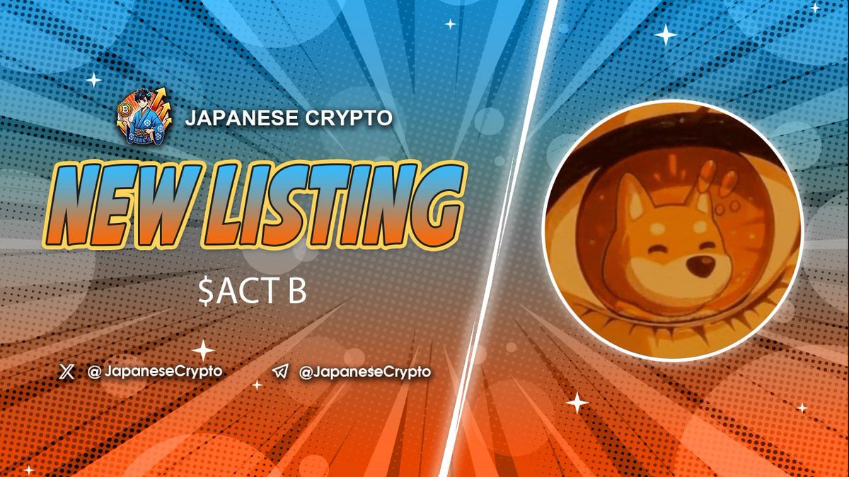 🟢 #NewListing 

$ACT B/SOL   

#JapaneseCrypto is now available for trading

More details here 👉japanesecrypto.news/detail/8MxjSs3…