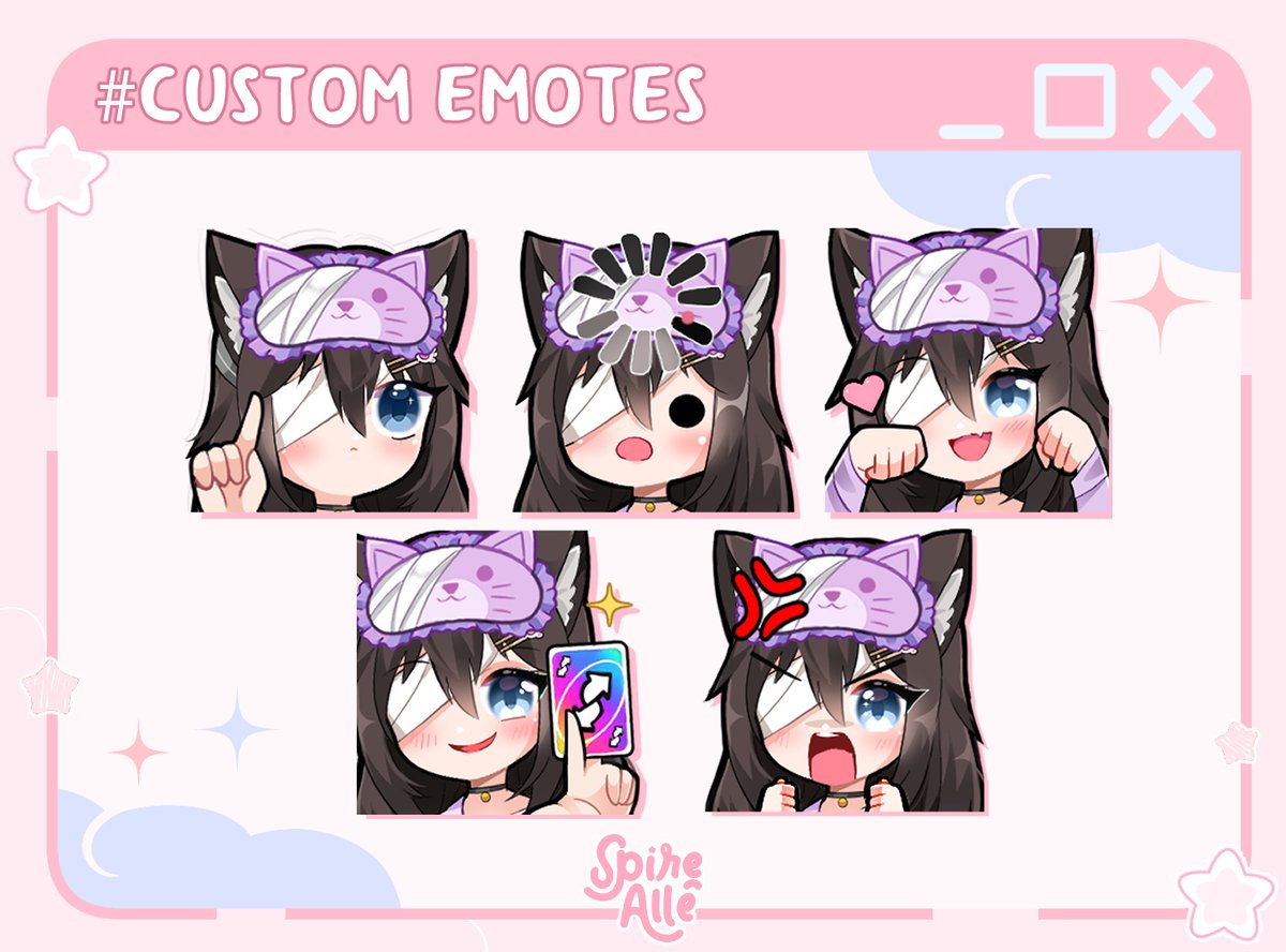emote done for felnouxttex 🌟
comms. available vgen.co/spirealle