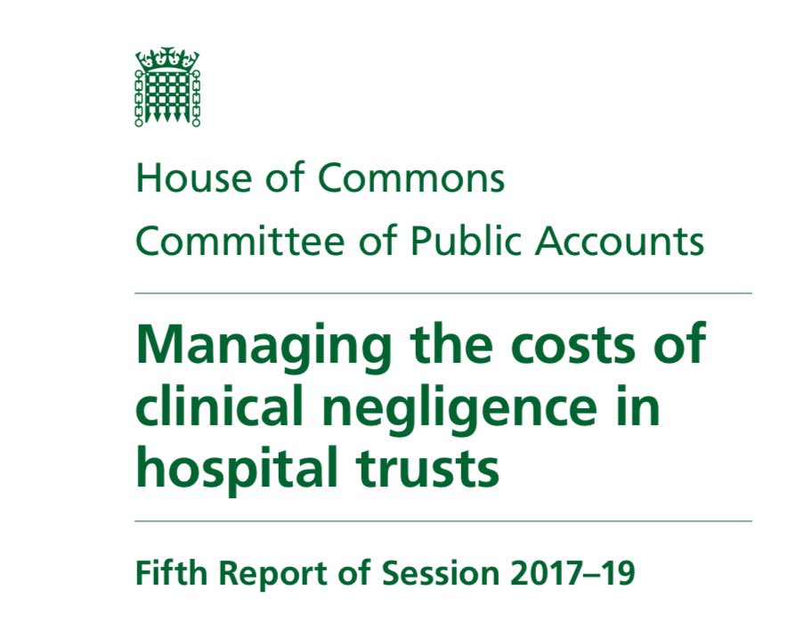 maternityR2R's tweet image. Committee of Public Accounts (2017-2019)
“There seems to be a prevailing attitude of defensiveness in the NHS when things go wrong, and a reluctance to admit mistakes, which is likely to be leading to more clinical negligence claims.”
Still happening today!
@wesstreeting