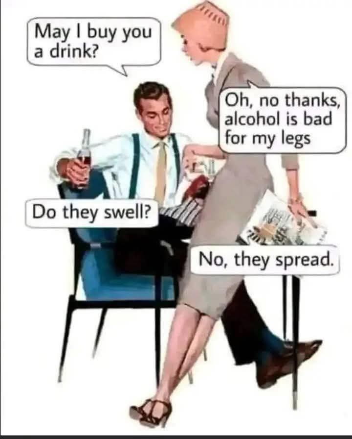 In that case, I’ll buy you two drinks. 🍹