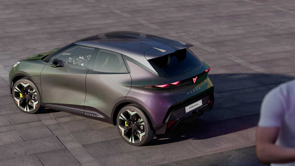 AlltOmElbil's tweet image. Cupra kommer att visa upp en liten elbil i höst. Det blir ett syskon till VW ID.2.