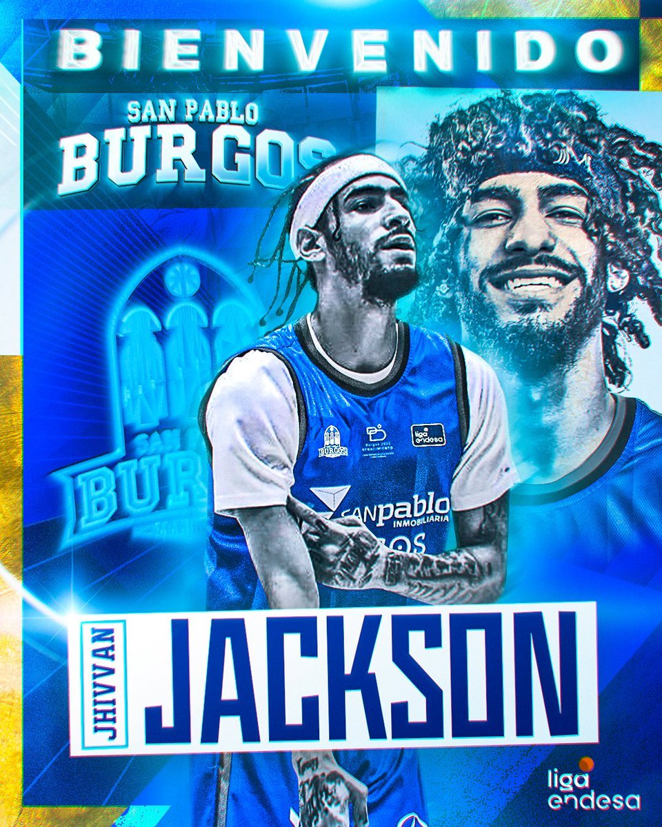 BoxAndOne_'s tweet image. Jhivvan Jackson ficha por el @SanPabloBurgos para disputar la ACB.