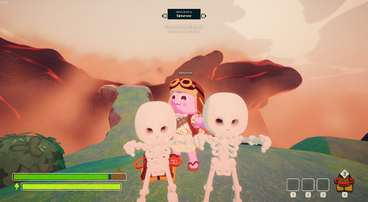 Aquí con los tiesos en el final de #PEAK ❤️