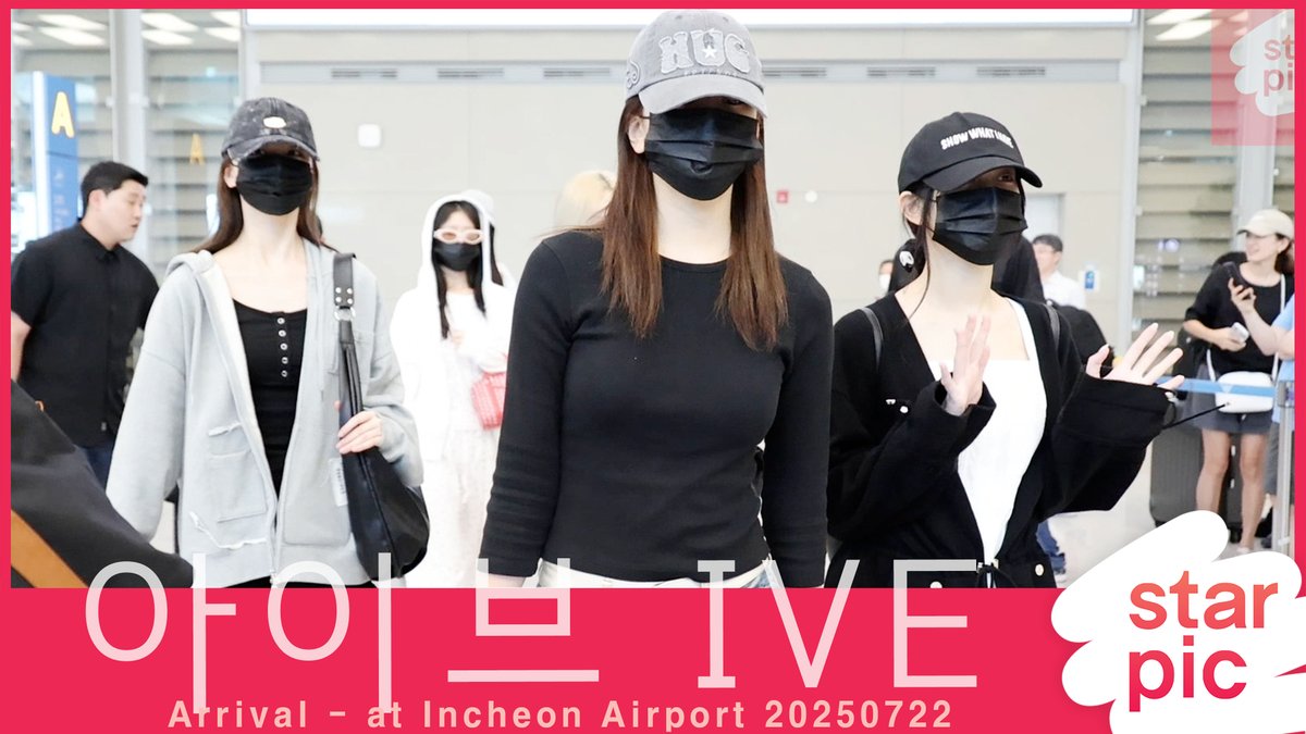 STARPIC11's tweet photo. 아이브 '잘 다녀왔어요!' [STARPIC] / IVE Arrival - at Incheon Airport 20250722 

https://t.co/1z7t3juCRO 

#IVE #아이브 #WONYOUNG #장원영 #유진 #가을 #레이 #원영 #리즈 #이서 #ELEVEN #IVE_ELEVEN #아이브_일레븐 #GAEUL #YUJIN #REI  #LIZ #LEESEO https://t.co/enCTEoszy2