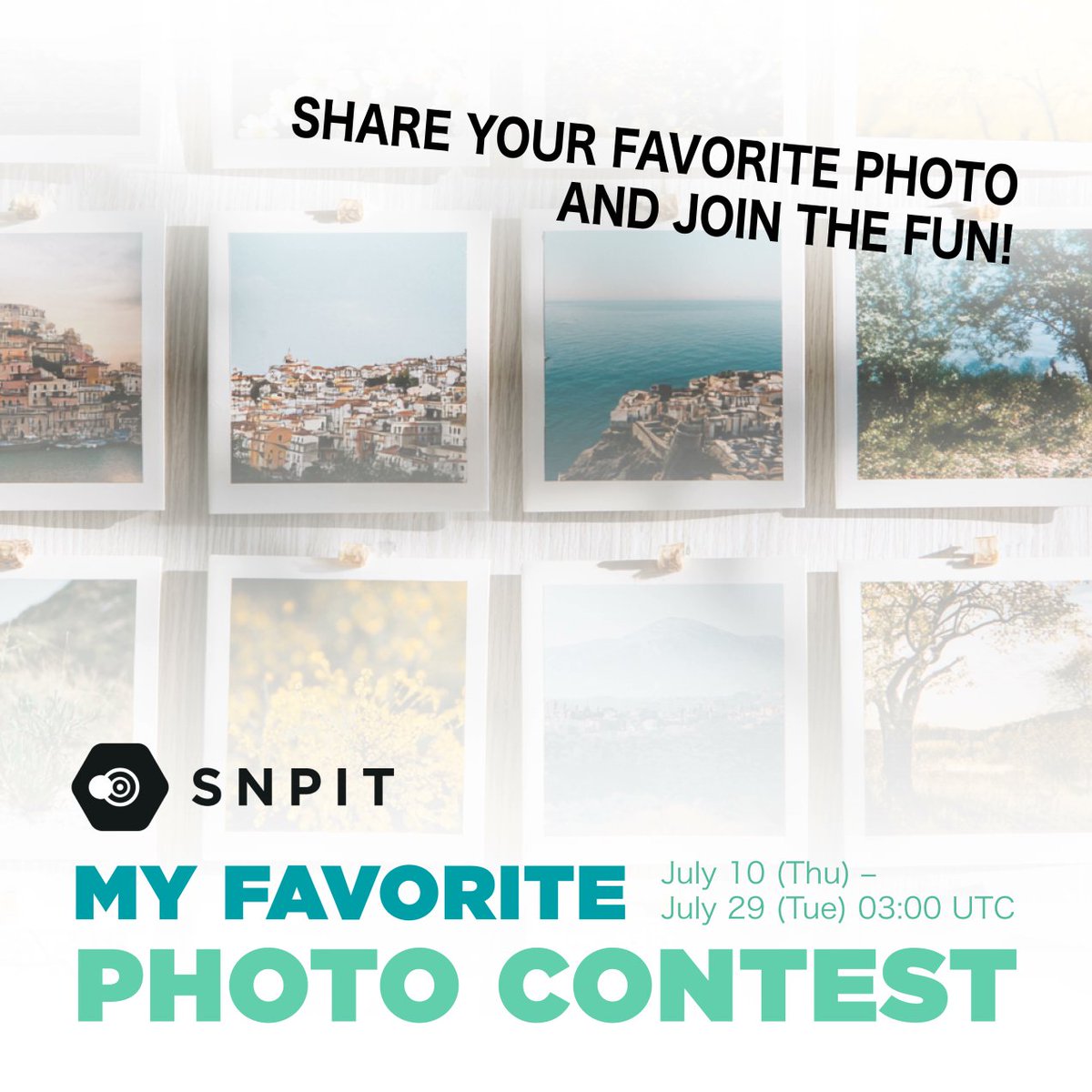 snpit_global's tweet image. 📸 My Favorite Photo Contest: Theme Update!
We're updating the theme for our ongoing "My Favorite Photo Contest" on Discord!
🎨 New Theme: "Your Favorite Scenery"
With just one week left in the contest, we’d love to see your favorite scenery shots! ✨
The prize remains the…