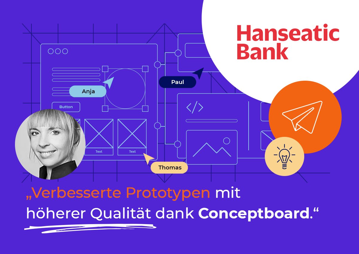 ⚡️ 70 % weniger Abstimmungszeit, 3x schnellere Ergebnisse!

Die Hanseatic Bank setzt bei Design Sprints auf Conceptboard – für klare Prozesse, starke Ergebnisse &amp; DSGVO-konforme Kollaboration.

👉 Zur Story: ow.ly/xOTG50W9ZSG

#DesignSprint #AgileTransformation