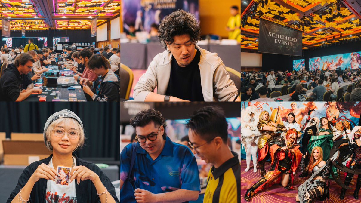 fabtcg's tweet image. We've added all of the photos taken over the weekend at World Tour: Singapore! Check the gallery out! (link is at the top of the page) 👇
fabtcg.com/en/articles/pr…