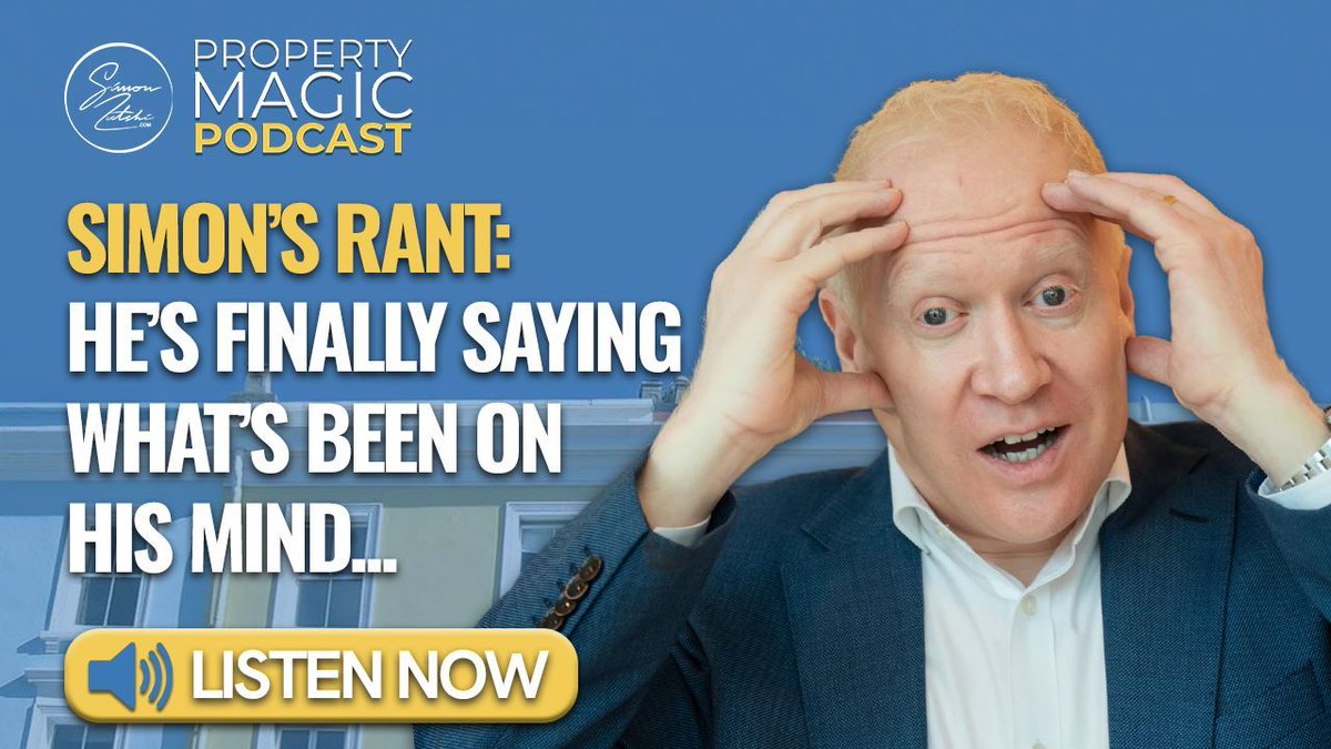 🔊 This week, <a href="/simonzutshi/">Simon Zutshi</a> shares what’s been bothering him in the world of property investing — and he doesn’t hold back.

No script. No video. Just honest insight from 20+ years in the game.

👉 Listen here: simonzutshi.com/property-magic… 

#PropertyPodcast #SimonZutshi #UKProperty