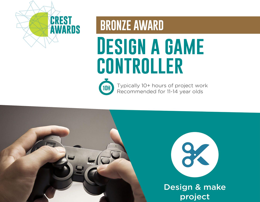 CRESTAwards's tweet image. With the summer holidays coming up, why not combine gaming with science? With the Bronze #CRESTAward KS3 learners will design an ergonomic games controller, involving engineering and design! 🎮
Try it out here: crestawards.org/resources/cres…