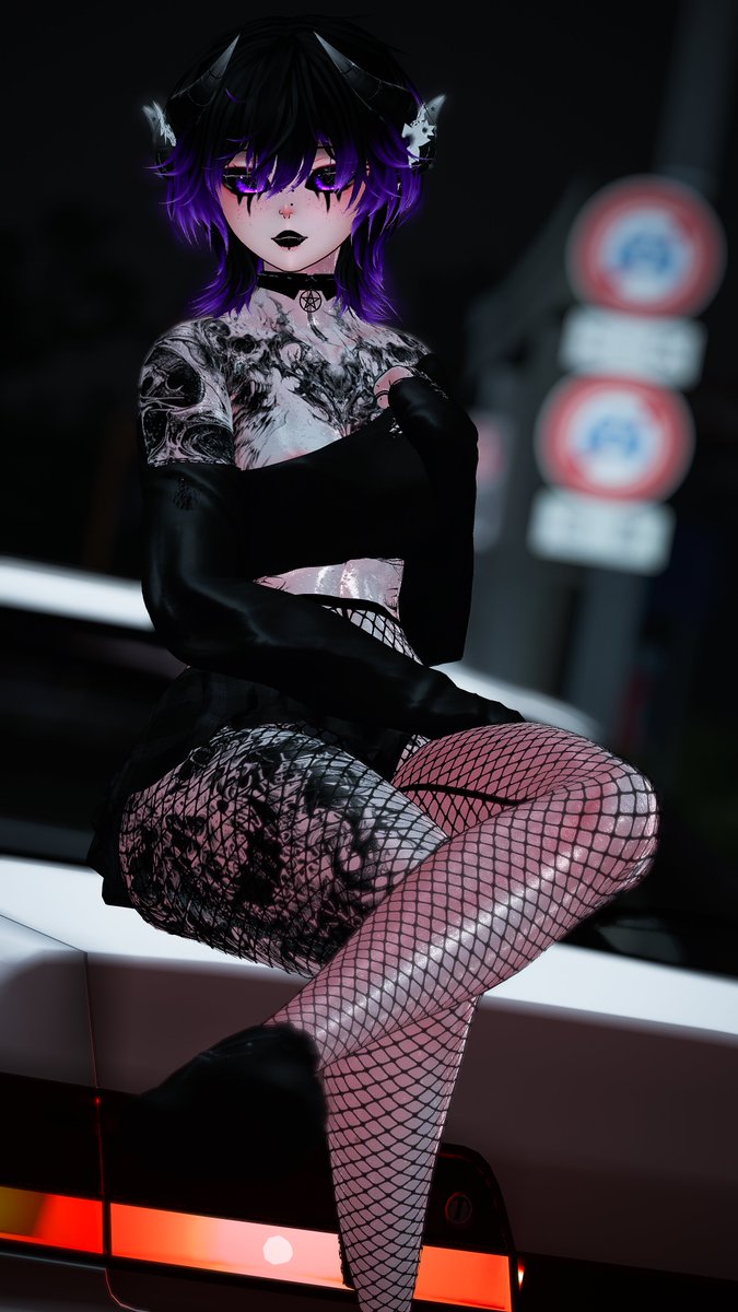 raki_vr's tweet image. 💜Now drive me far away~💜