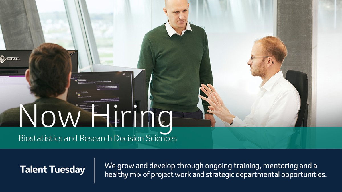 It’s #TalentTuesday! ✨ 

Our BARDS team collaborates with scientists to advance research for medicines to fulfill our purpose of saving and improving lives. 🔬

Interested in joining us? Apply today: bit.ly/45sZLWu

#MSDCareers