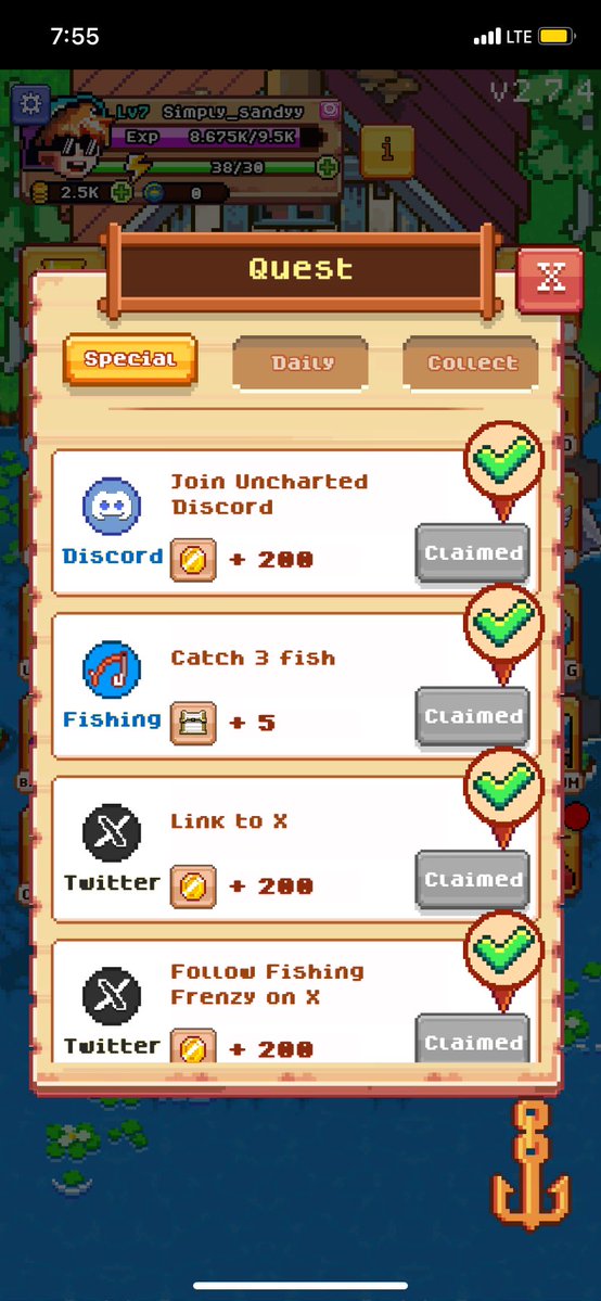 IkehSandra2's tweet image. Hello Fam, Used to grind games just for bragging rights, but now @FishingFrenzyCo flips the script.
Finished some quests and it felt like classic arcade fun, but with real Web3 rewards. You earn coins, upgrade your gear, unlock even crazier rewards. Better than the usual grind.