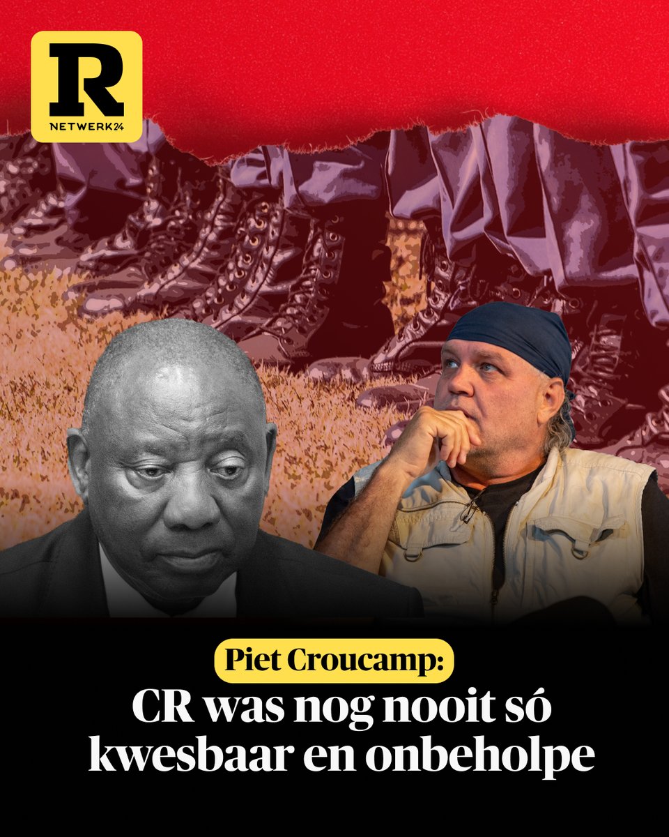RapportSA's tweet image. Die bemagtigingsmodel wat pres. Cyril Ramaphosa so verdedig, het ’n destruktiewe, paramilitêre monster geword, skryf Piet Croucamp.
Lees meer deur die skakel in ons bio.