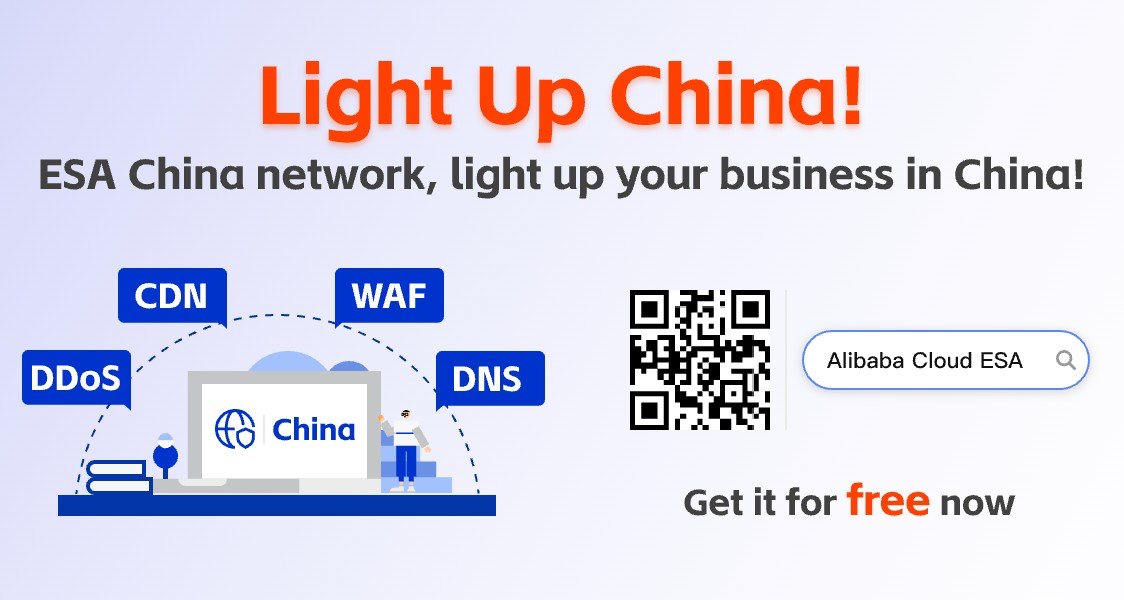 alibaba_cloud's tweet image. Alibaba Cloud #ESA new event!
The popular free Entrance version of Alibaba Cloud ESA has now joined the China acceleration node. Now your online business can receive free CDN acceleration and security protection in China!
Redemption address: s.tb.cn/e6.0vVjDQ
Join our…