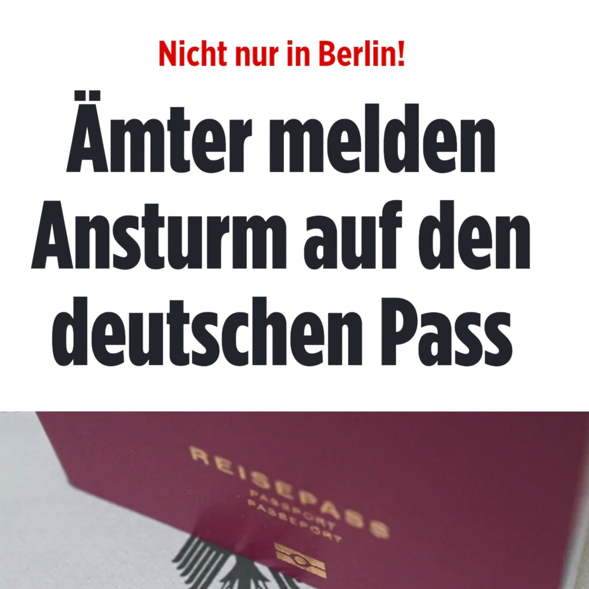 Staatsfaint's tweet image. Merz #Migrationswende kurz erklärt.
Einfach weiter wie immer und alle zu Deutsche machen. ☝🏻