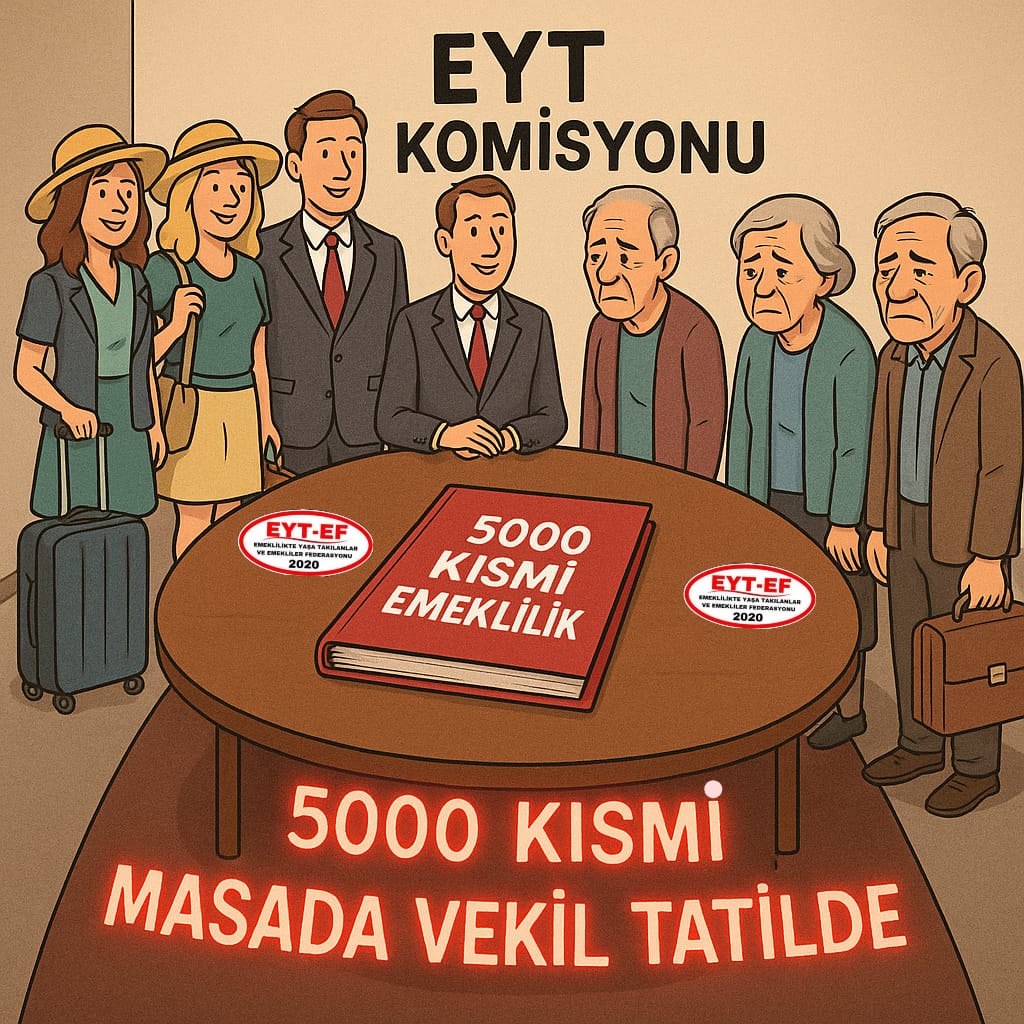 ArzuLastikci's tweet photo. 2.TAG
👇
#5000KısmiMasadaVekilTatilde

Ülkenin Emekçisi zorda,
Adalet bekliyor.
Ancak mağduriyetler masada bırakılıp,
@TBMMresmi tatile giriyor.

Bu veballe,
Rahat nefes alabilecek misiniz ?

5000 Prim
Kısmi Emeklilik #EYT

#MeclisTatildeEmekliSefalette
@RTErdogan
@isikhanvedat https://t.co/cECTPJWuq0