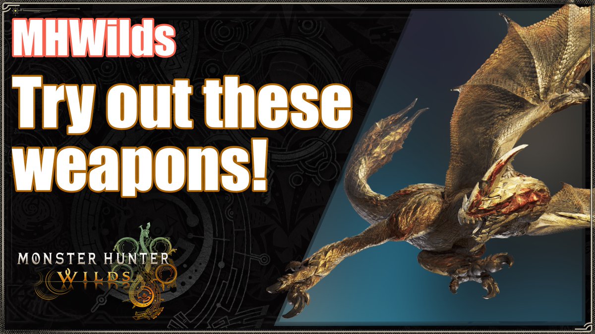 aevanko's tweet image. New Vid | Try out these Seregios weapons! The 3 gunner weapons are in a class of their own and perfect for players that normally don't play gunner weapons (super fun, simplistic and powerful). youtu.be/EQQpRGPtcpc RT Welcome. #MHWilds