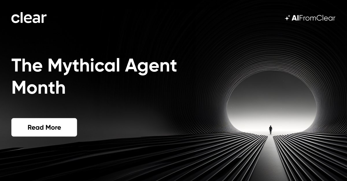 gst_clear's tweet image. How much can AI coding agents actually transform software development? In our latest #AIfromClear blog, Ankit Solanki, Co-founder at Clear, revisits classic tech essays like "The Mythical Man Month" & "No Silver Bullet" to challenge today’s AI hype.
Read here:…