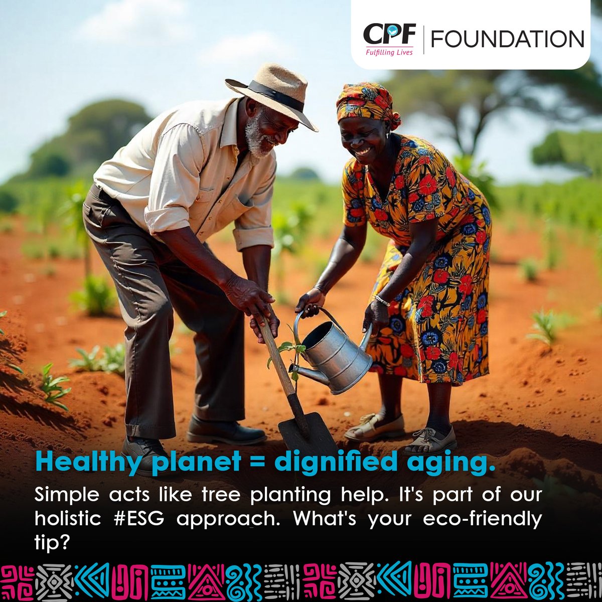 Simple acts like tree planting help. It's part of our holistic #ESG approach. What's your eco-friendly tip?