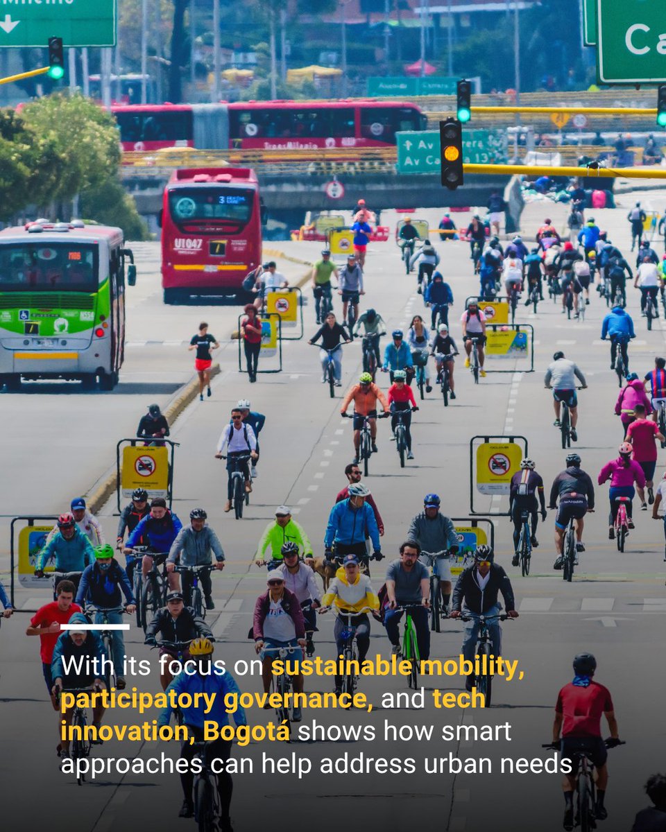 UNHABITAT's tweet image. It’s official: Bogotá, Colombia will host the Global Observance of #WorldCitiesDay 2025!
This year’s theme "people-centred smart cities" spotlights how tech, data, and AI can improve urban life, enhance participation, and build resilience.
Learn more: loom.ly/n6ZARY4