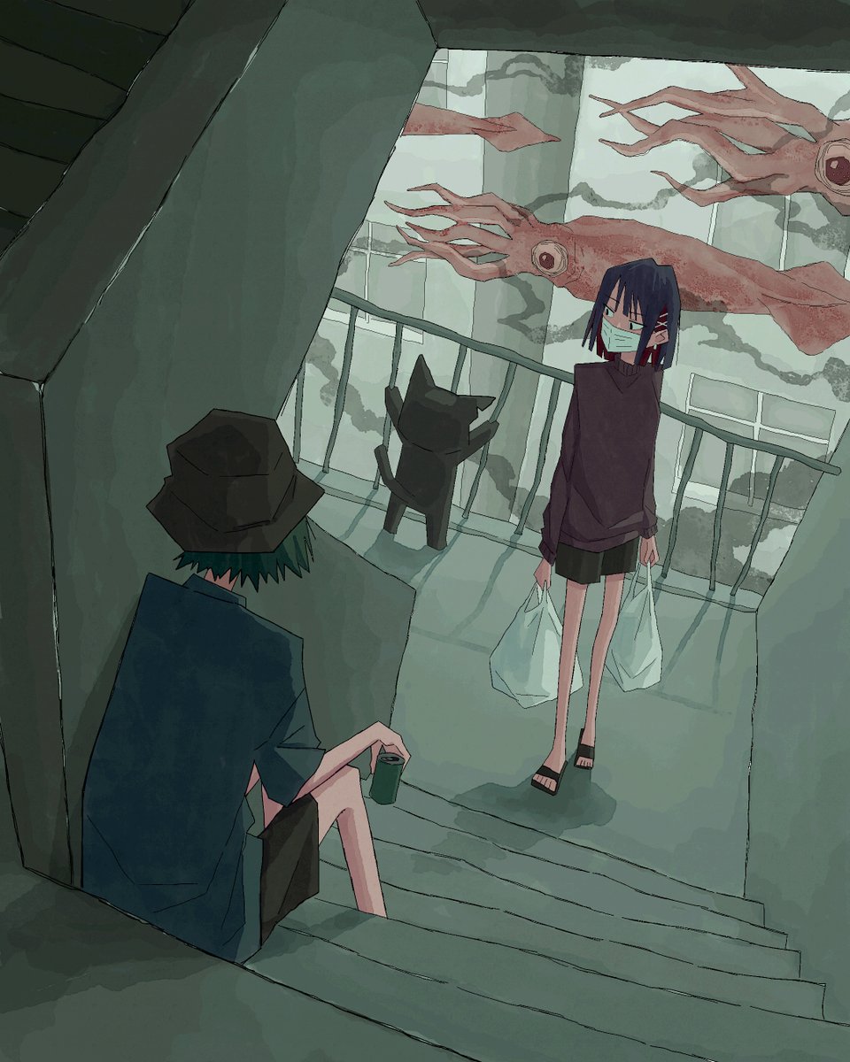 GM! happy #tezostuesday

A small fragment from the world im creating, where Sicin and her friends live through their oddly normal days in surreal, absurd reality.

"𝗧𝗼𝗱𝗮𝘆'𝘀 𝗪𝗲𝗮𝘁𝗵𝗲𝗿" on <a href="/objktcom/">objkt</a> 

10 edition
3 xtz
▼