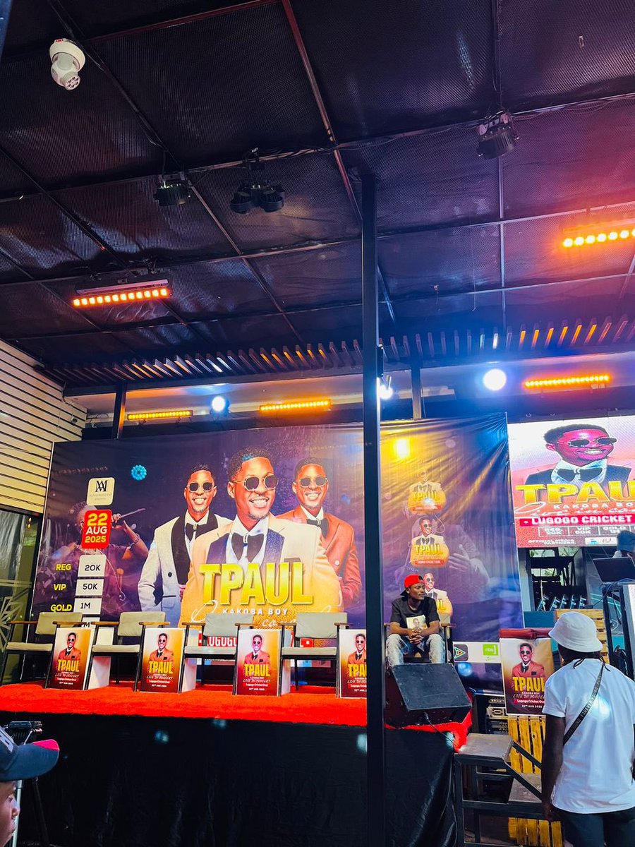Acleoug's tweet image. Happening now at the villa,Kampala
#TpaulLiveInConcertPressConfrence