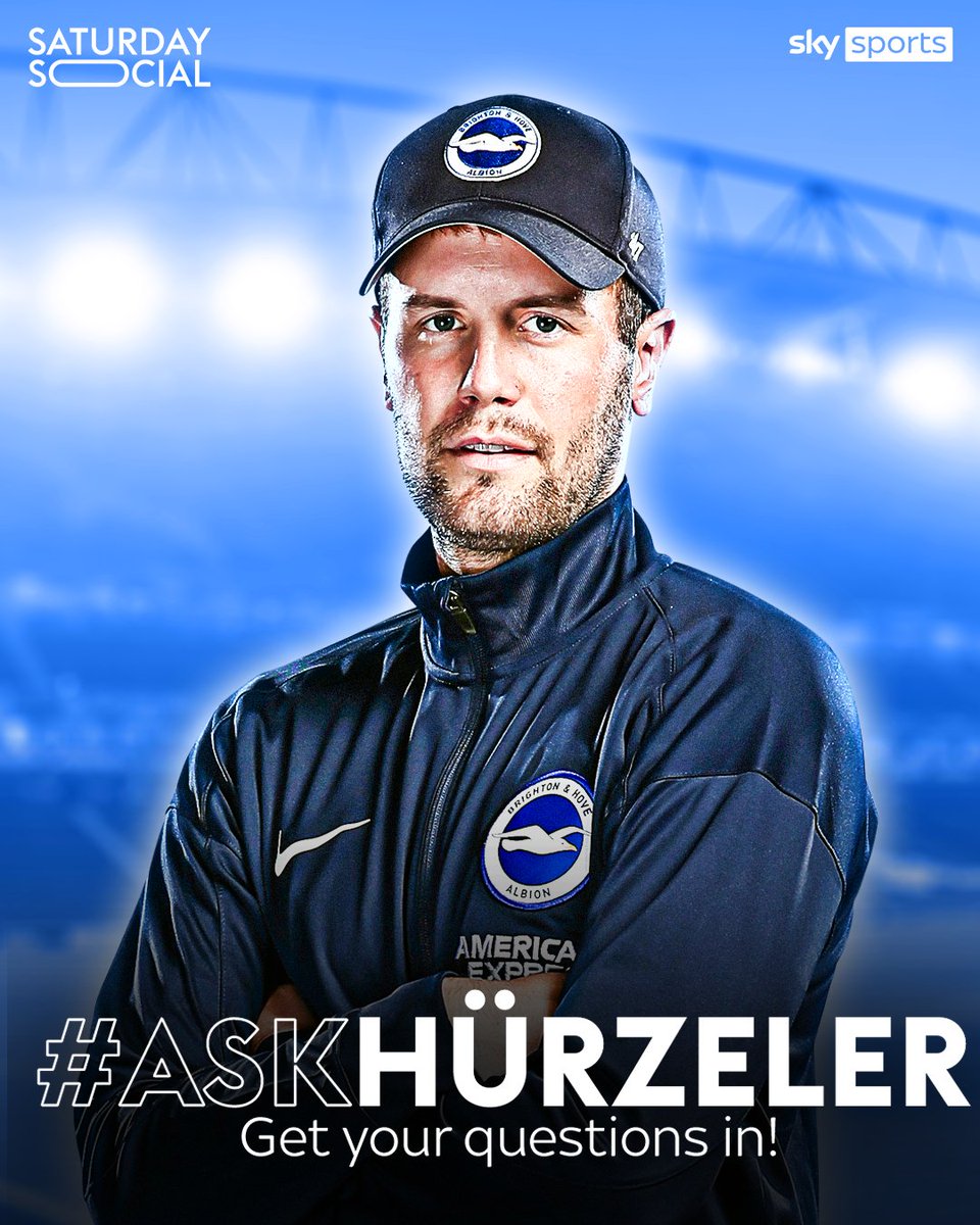 SkySportsPL's tweet image. The return of the Premier League isn’t too far away… 🏆
Send in your questions for Brighton manager Fabian Hürzeler and we will ask him the best ones! 👇