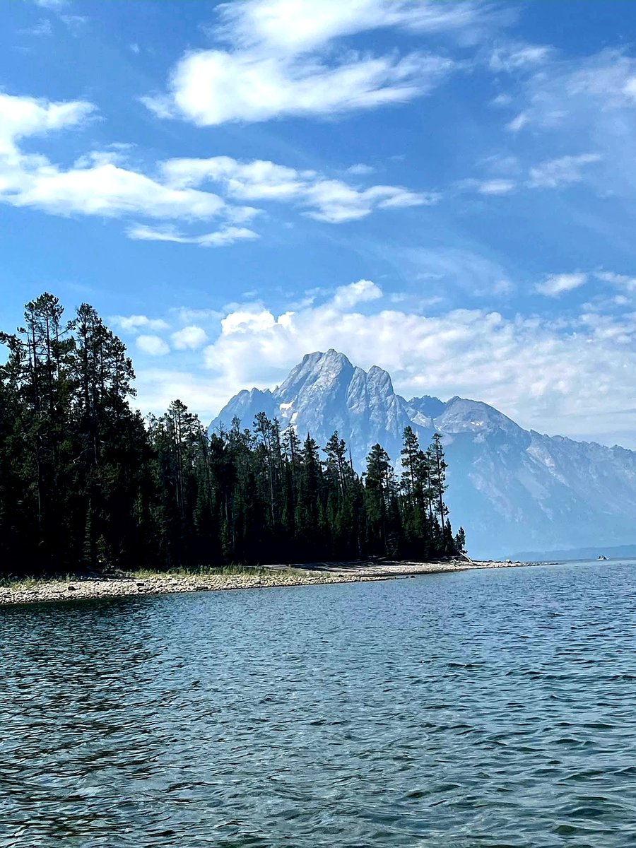 A woman in a floral dress stands confidently on a balcony overlooking an urban landscape