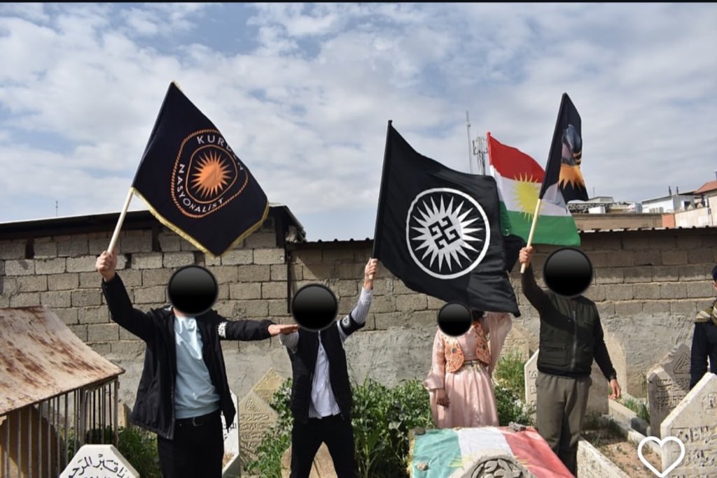Dl5676's tweet image. Update: An organization called the "Kurdish Youth" officially declares its full support to the Neo-Nazi Kurdish organization Hawpa and threatens to carry out hostile activities and attacks against the Yezidis and Assyrians in the Iraqi Kurdistan Region.