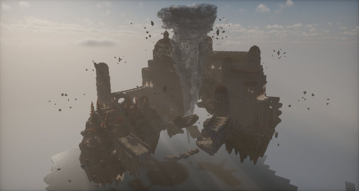 Iwanfix1's tweet photo. Minecraft Crumbling Farum Azula.

Built by me using various building mods.

 #Minecraft #minecraft建築コミュ #Minecraftbuilds #Minecraft軍事部 #ELDENRING https://t.co/f5IPrcPb0D