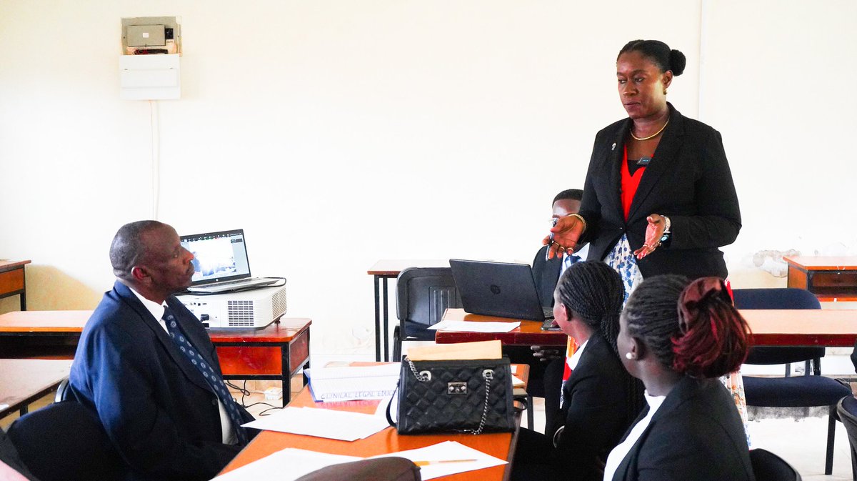LDC_Uganda's tweet image. Happening now:
We are orienting 40 students from all our campuses who are going to do Clerkship/ Internship in our Legal Aid Clinic. The mandate of the Clinic is to provide legal aid to the vulnerable and offer practical training to Bar Course students. We wish you all the best👍