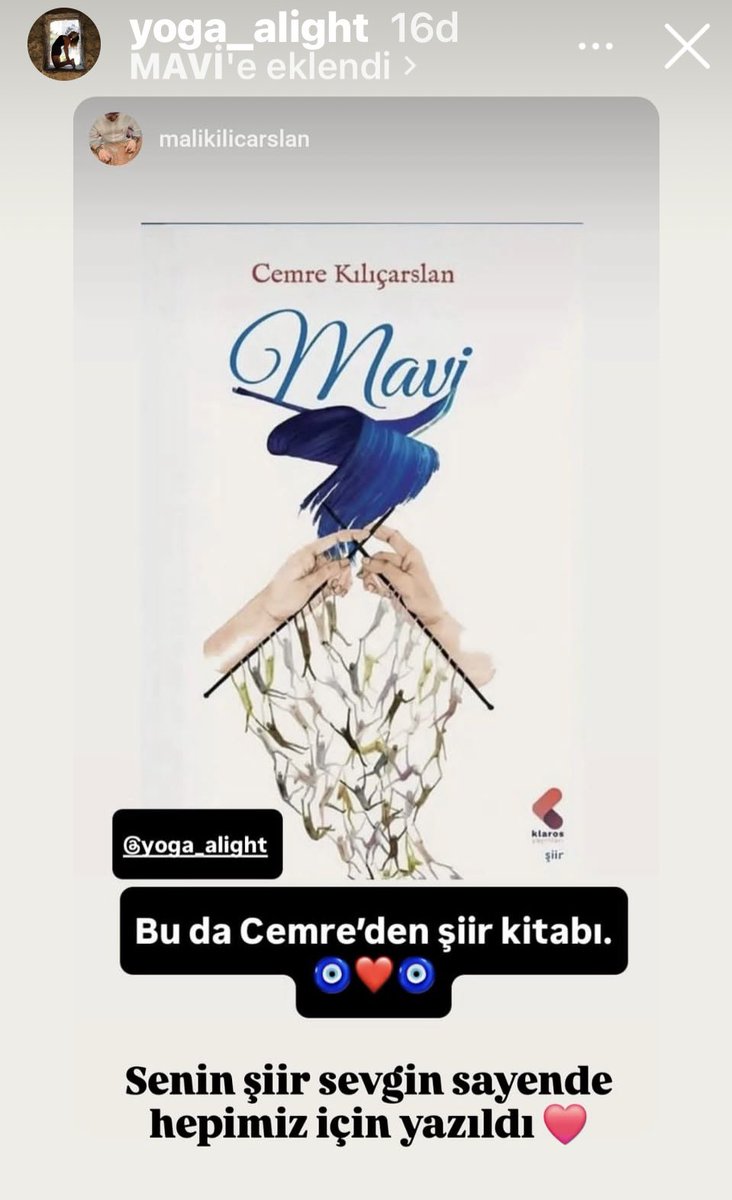 Mehmet Ali Kılıçarslan (@mmkilicarslan) on Twitter photo Kızımın ilk şiir kitabı artık raflarda yerini alıyor. 🧿 Kızımın ilk şiir kitabı artık raflarda yerini alıyor. 🧿