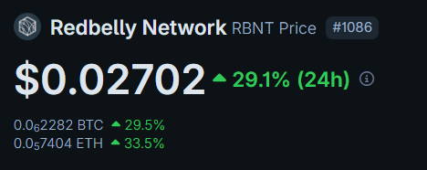 I still really think $RBNT is one of the coins with the most potential.

The tech is top notch and they have been landing high level partnerships, resulting in a TVL that has not been seen in crypto and working together with the Central Bank of Australia to try and create the