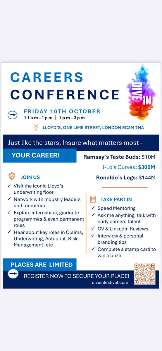 IF TIME IS KIND - and you’re interested in a career in INSURANCE - check out this exciting upcoming (October) interactive conference 👇🏾👇🏾👇🏾 👀 #BuildingConnections