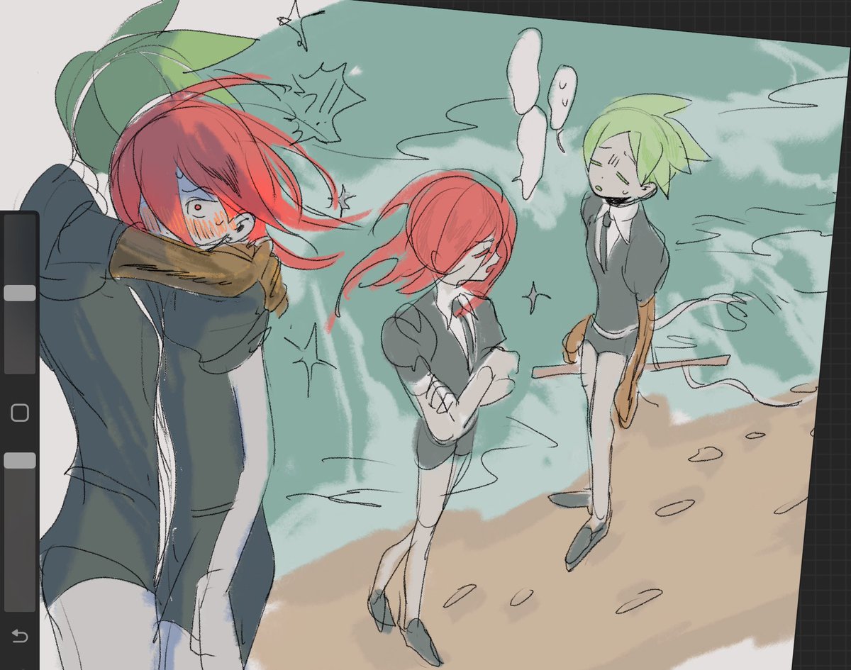 yinonoa's tweet photo. my delusional au… https://t.co/nX4rtMg2ja