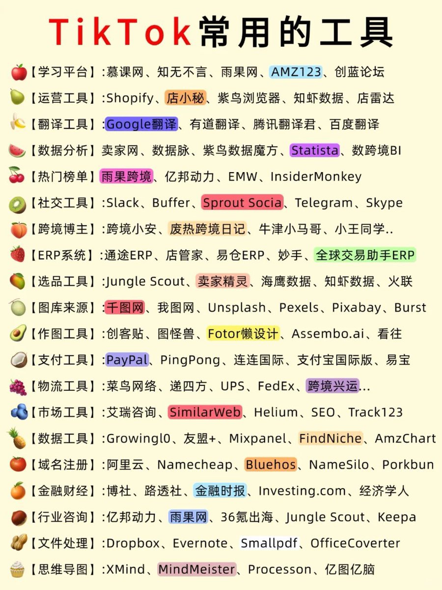 Megadata_DL's tweet image. 常用工具