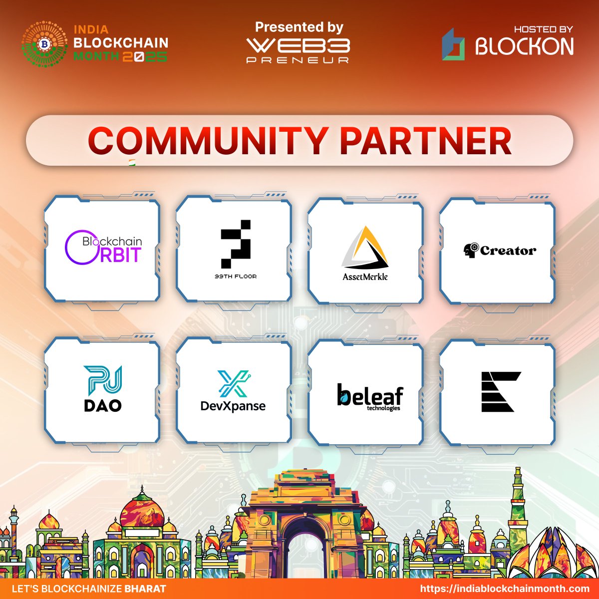 India Blockchain Month (@inbmofficial) on Twitter photo ๐ฃ INBM 2025 Community Fam - Growing Stronger Together ๐ฎ๐ณ
Over the past few weeks, weโve welcomed some incredible communities into the India Blockchain Month journey.
Hereโs a collective salute to our recent Community Partners:
๐ธ Blockchain Orbit <a href="/Blockchainorbit/">Blockchain Orbit ๐ก๏ธ</a>
๐ธ 99th ๐ฃ INBM 2025 Community Fam - Growing Stronger Together ๐ฎ๐ณ
Over the past few weeks, weโve welcomed some incredible communities into the India Blockchain Month journey.
Hereโs a collective salute to our recent Community Partners:
๐ธ Blockchain Orbit <a href="/Blockchainorbit/">Blockchain Orbit ๐ก๏ธ</a>
๐ธ 99th