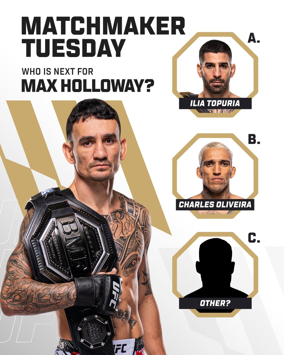 UFCEurope's tweet image. Itโs ๐๐๐ญ๐๐ก๐ฆ๐๐ค๐๐ซ ๐๐ฎ๐๐ฌ๐๐๐ฒ ๐
Who next for @BlessedMMA after #UFC318?!