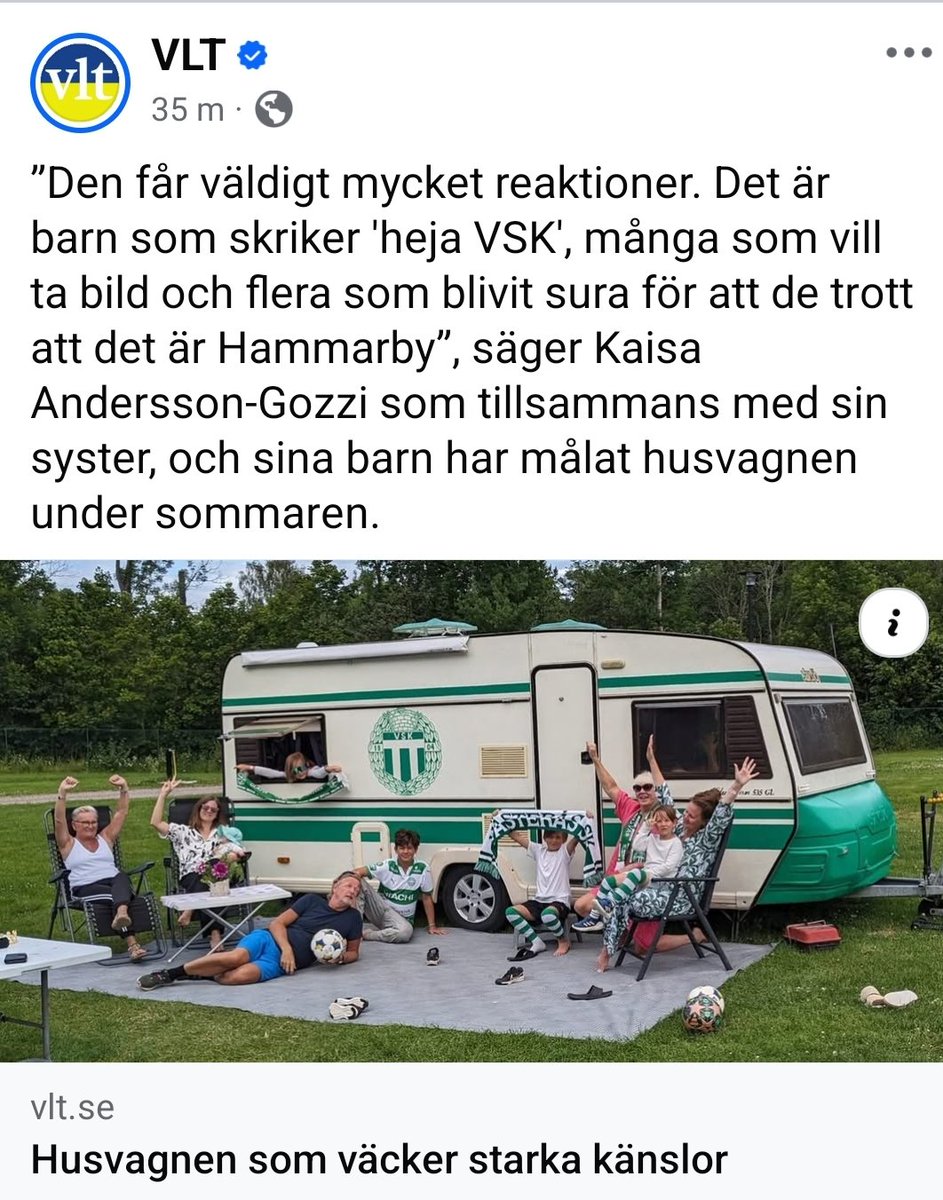 "Flera som blivit sura för att de trott att det är Hammarby" 😂😂