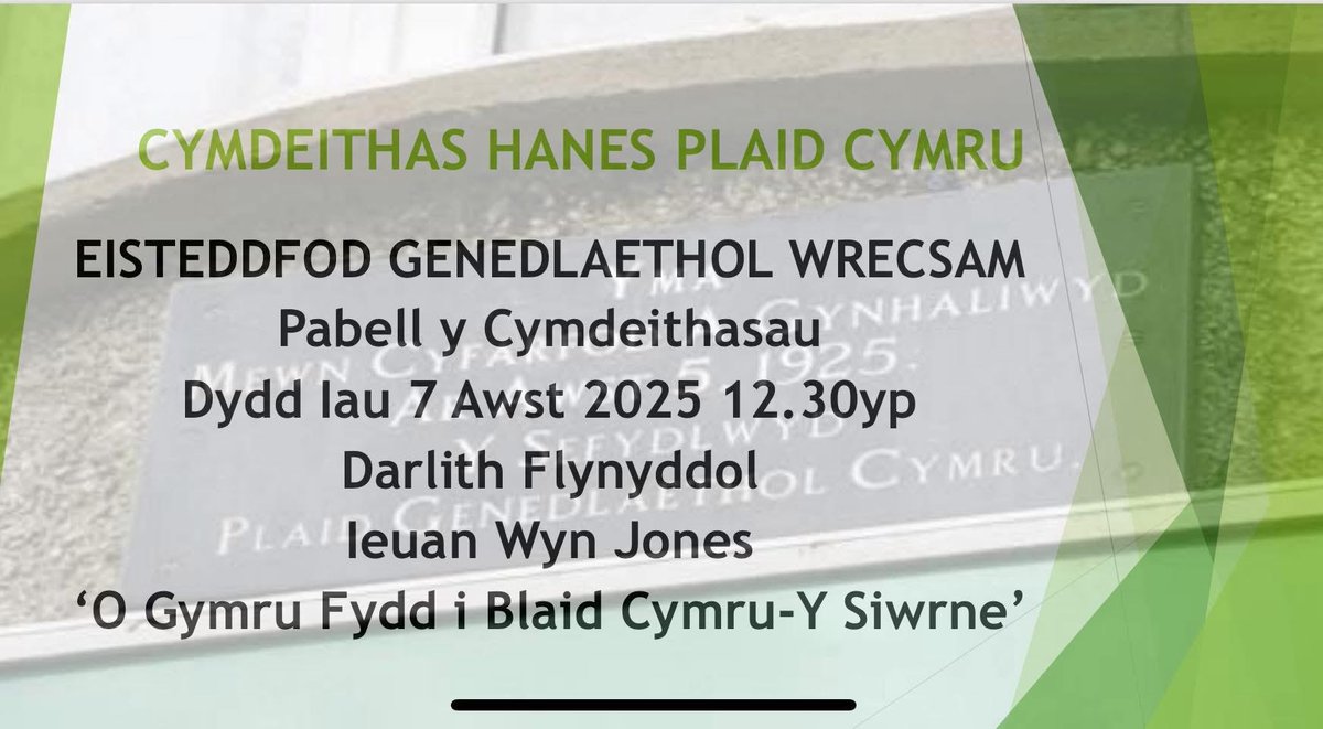 Ieuan Wyn Jones tweet media