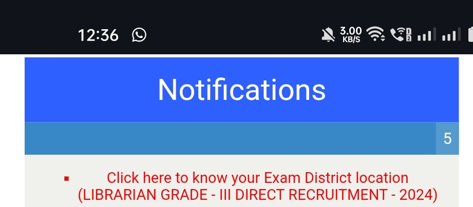 #Librarian 3rd grad  exam City jari ,
