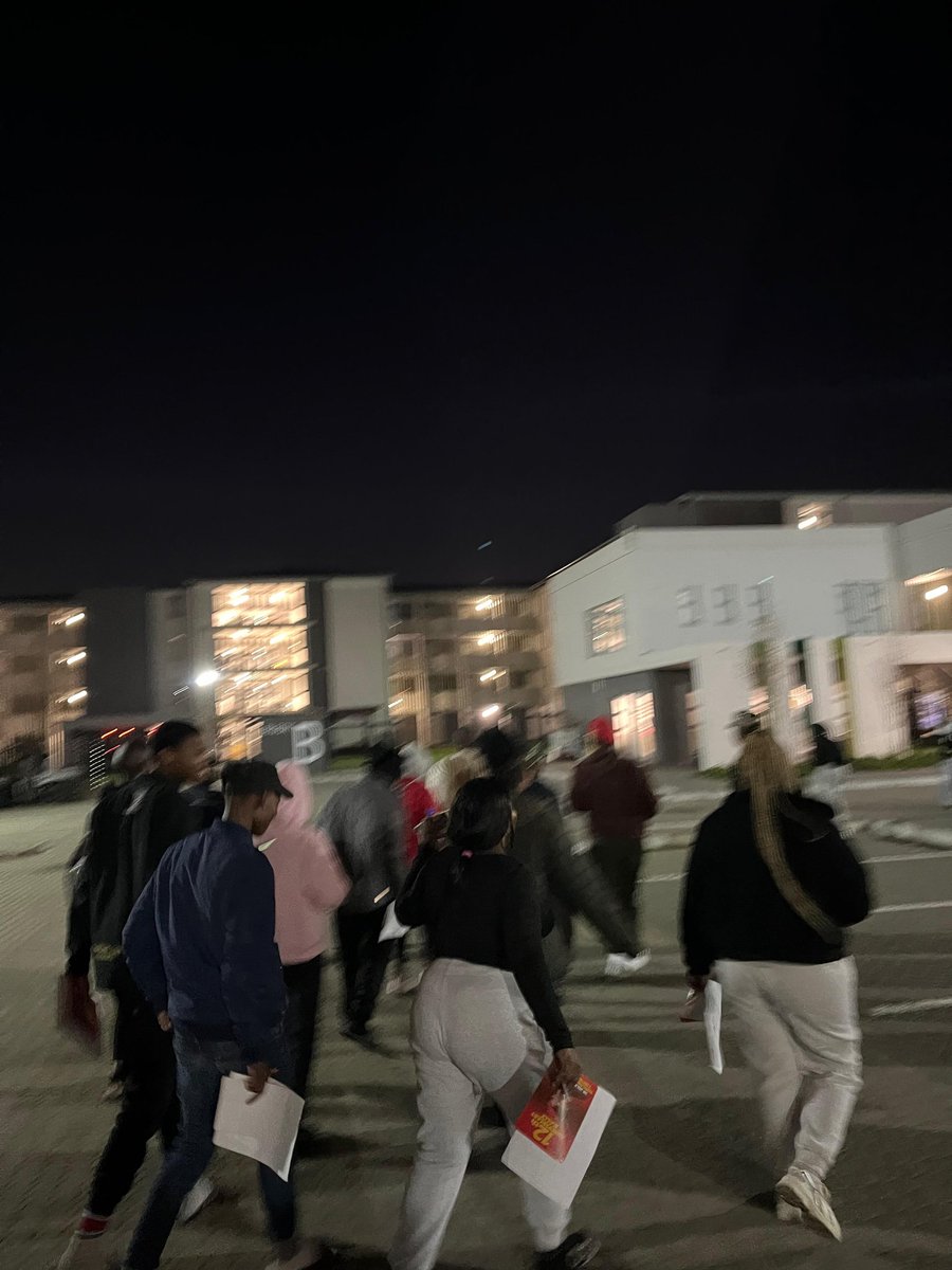 EFFYouthWC's tweet image. ♦️In Pictures♦️
EFF Youth Command University of Western Cape Fighters engaged on a door to door. Students of UWC will be in attendance at the EFF 12th Anniversary Celebration in Khayelitsha Rugby Stadium. Siyaya eKhayelitsha Siyaya ✊🏾
#EFFTurns12
