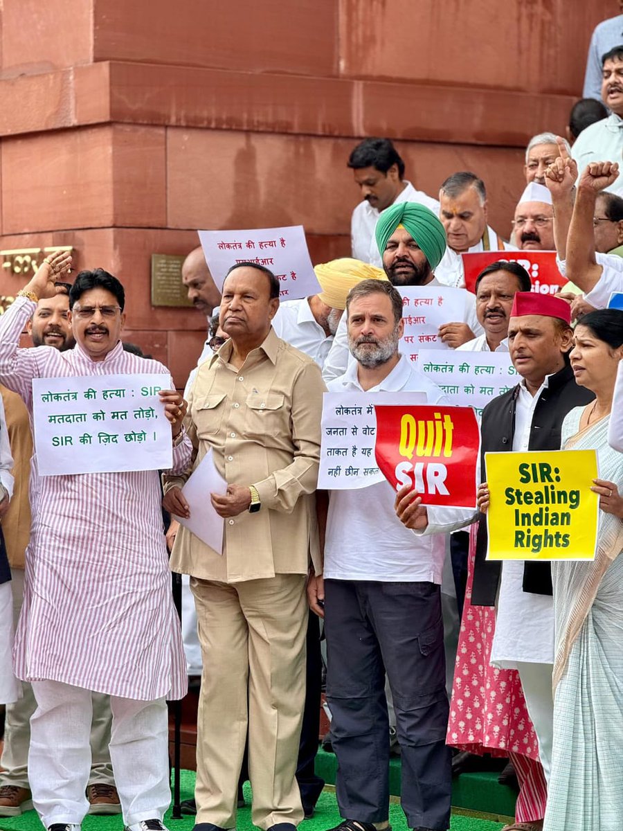 guptchhar's tweet image. Earlier they demanded a discussion on Operation Sindoor, now that it’s happening — they’ve started a new drama.
This is the first Opposition that asks questions but doesn’t want answers.
Now they don’t care about taxpayers’ money while wasting Parliament’s time.