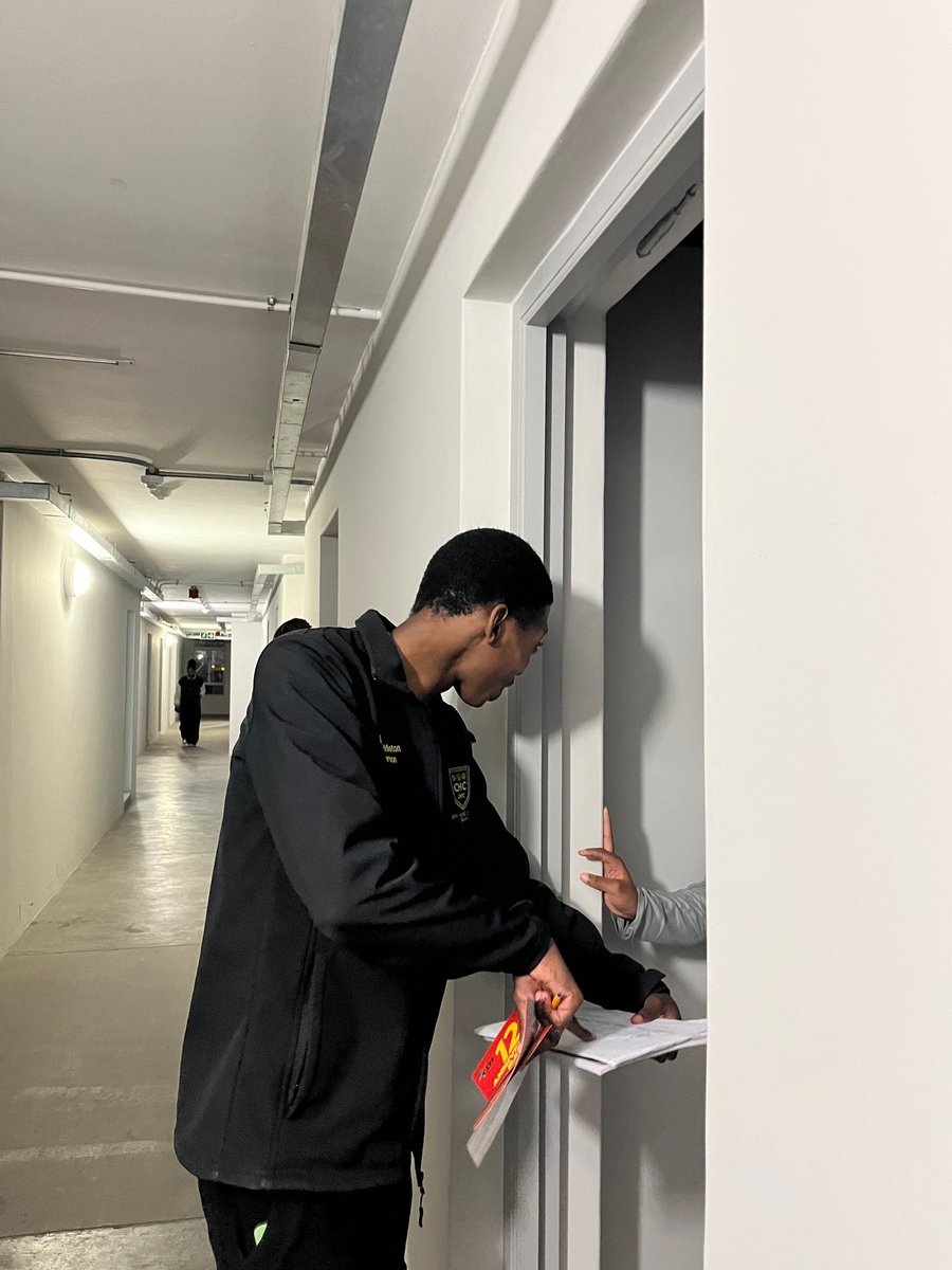 EFFYouthWC's tweet image. ♦️In Pictures♦️
EFF Youth Command University of Western Cape Fighters engaged on a door to door. Students of UWC will be in attendance at the EFF 12th Anniversary Celebration in Khayelitsha Rugby Stadium. Siyaya eKhayelitsha Siyaya ✊🏾
#EFFTurns12