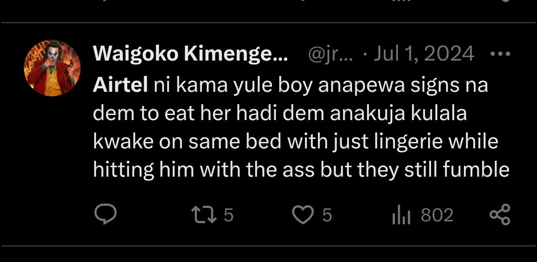 Waigoko Kimengemenge (@jrobah) on Twitter photo 