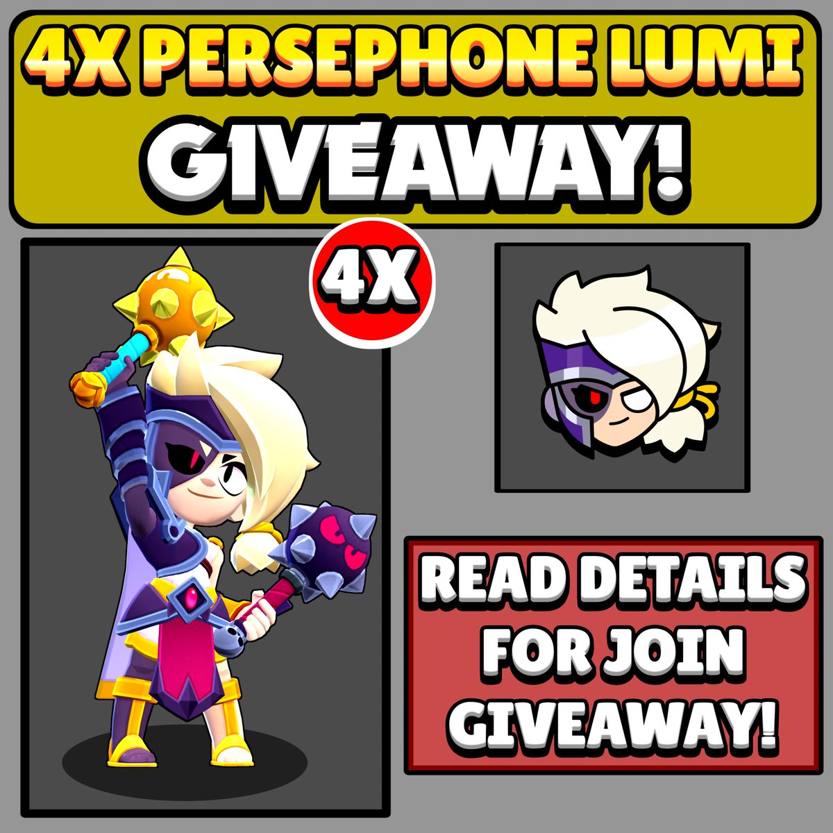 MEGH GAMING (@megh_gaming_yt) on Twitter photo 4X PERSEPHONE LUMI GIVEAWAY 🎉
⭐How To Join Giveaway!👇
1. Follow Me <a href="/Megh_Gaming_YT/">MEGH GAMING</a>
2. Subscribe To My YouTube Channel
appopener.com/yt/txsn6o2tz
3. Like❤️ & Retweet🔄
Giveaway Winner's Announce In 27th July, Good Luck Everyone! 🎉
#GiftedBySupercell #PersephoneLumiGiveaway 4X PERSEPHONE LUMI GIVEAWAY 🎉
⭐How To Join Giveaway!👇
1. Follow Me <a href="/Megh_Gaming_YT/">MEGH GAMING</a>
2. Subscribe To My YouTube Channel
appopener.com/yt/txsn6o2tz
3. Like❤️ & Retweet🔄
Giveaway Winner's Announce In 27th July, Good Luck Everyone! 🎉
#GiftedBySupercell #PersephoneLumiGiveaway