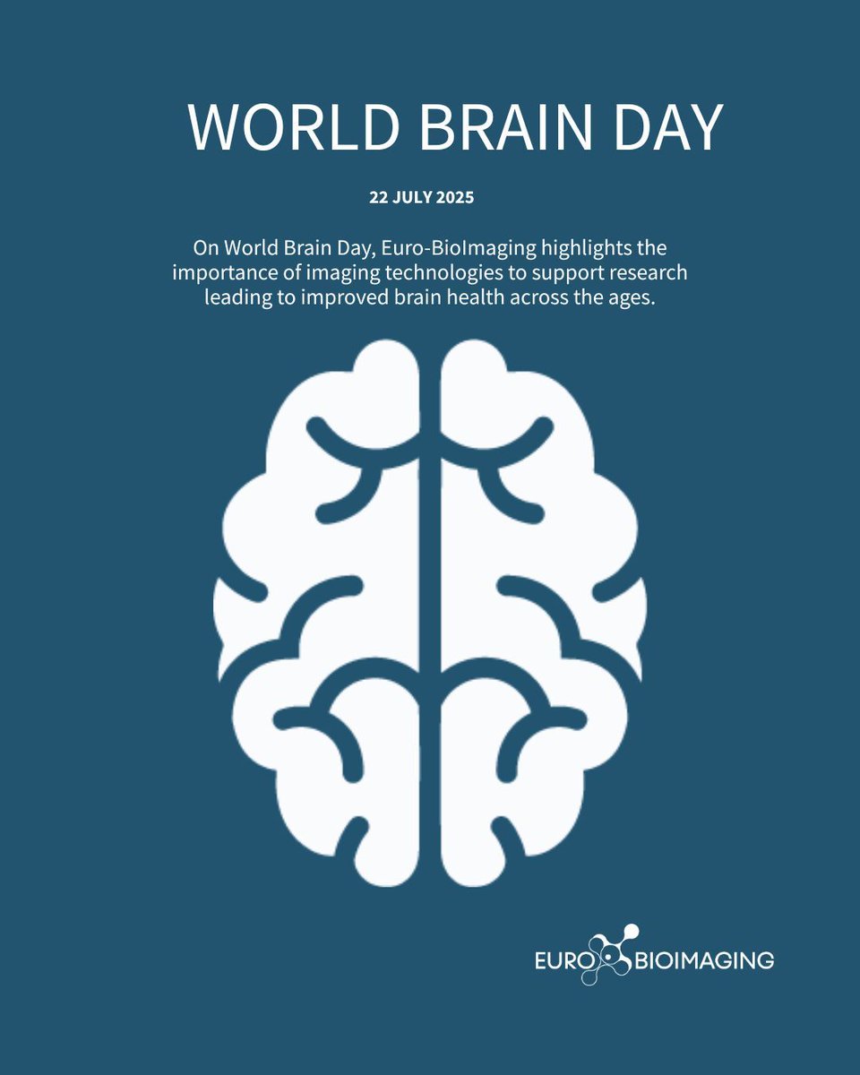 EuroBioImaging's tweet image. On #WorldBrainDay, #EuroBioImaging highlights the importance of imaging technologies to support research leading to improved brain health across the ages.
Discover how imaging services at Euro-BioImaging Nodes support neuroscience projects:🔬🌍
eurobioimaging.eu/news/category/…